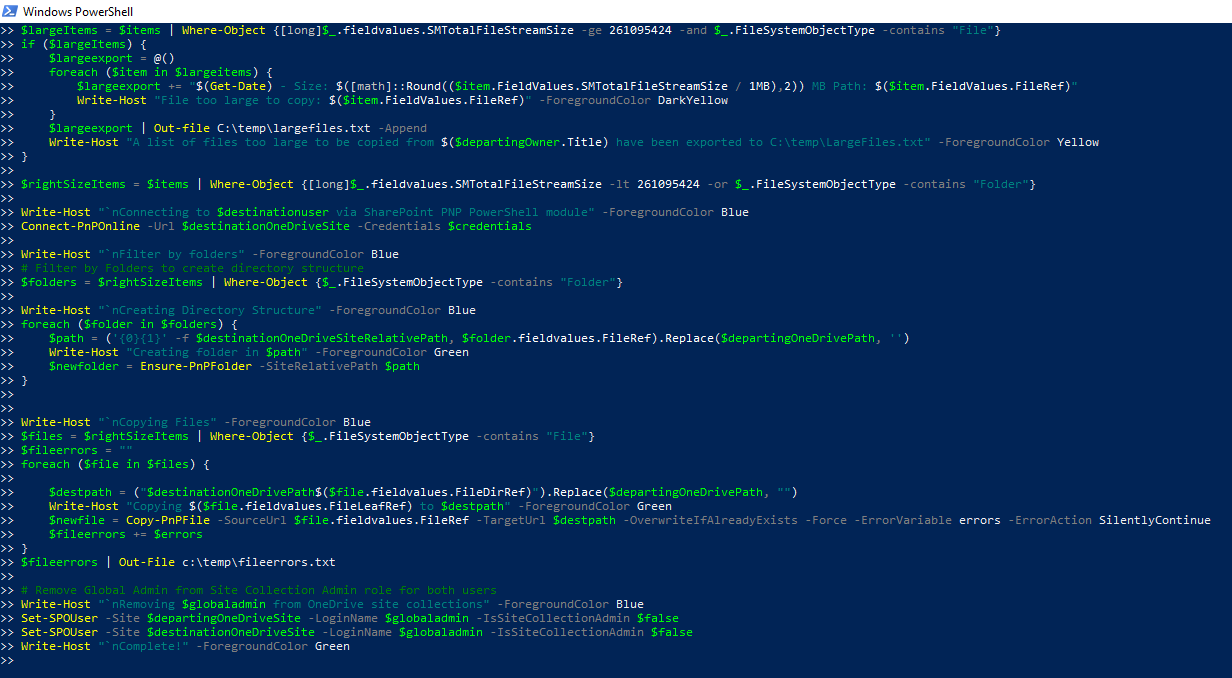 PowerShell scripts 2