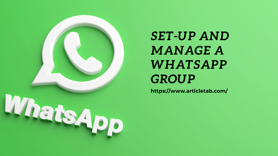 manage a whatsapp group