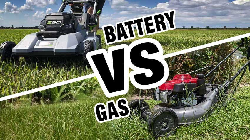 Gas Or Battery-Powered Lawn Mower?